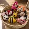 Colorful felt animal-shaped hairpins and cute cartoon headwear for girls and children details Picture